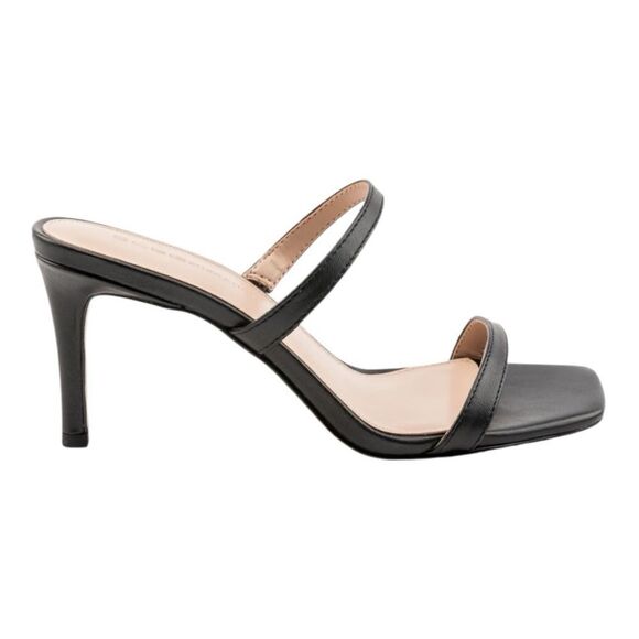 BCBGeneration Woman's Salin Dress Sandal. Black leather size 9.5 - Picture 6 of 9